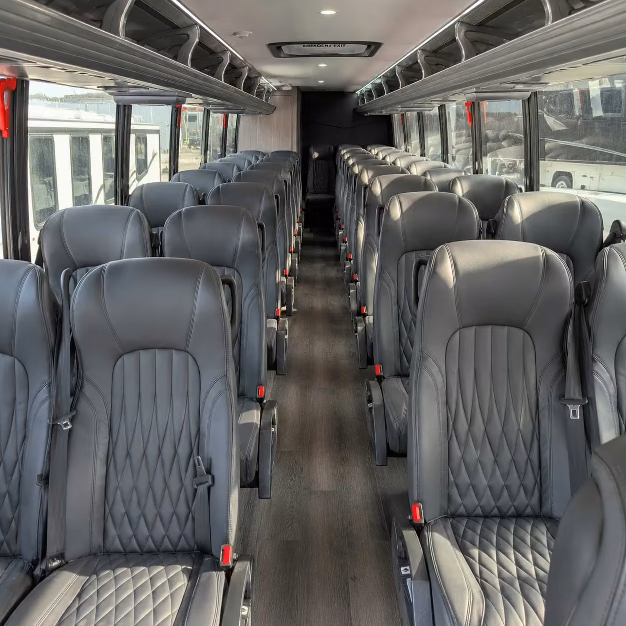 30 passenger minibus inside