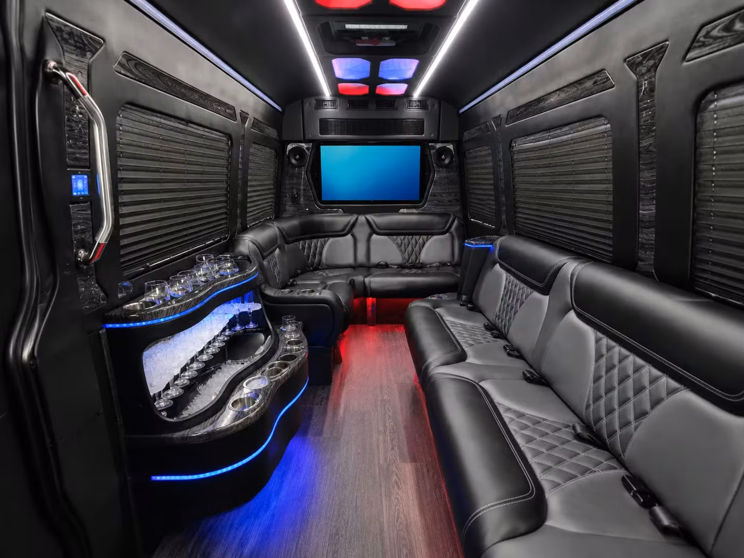 convention and conference shuttle bus rentals from west jordan