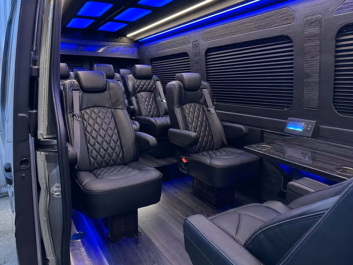 sprinter van transportation for groups and events across west jordan