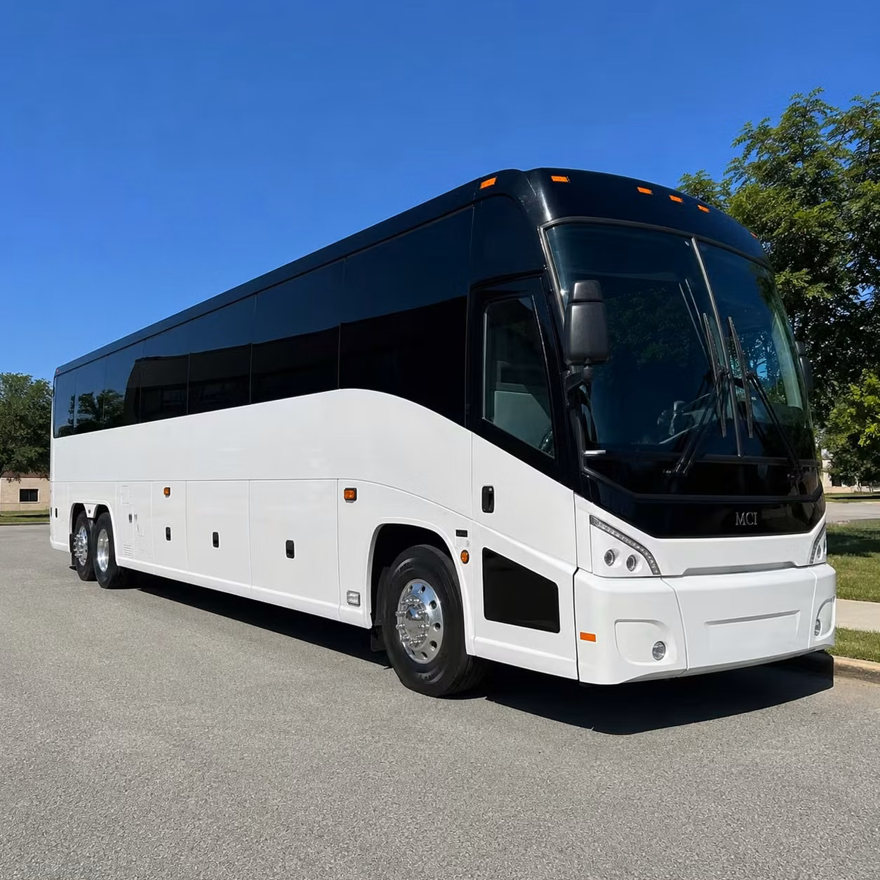 west jordan charter bus rental exterior