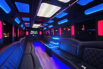 West Jordan Limousine Bus Interior