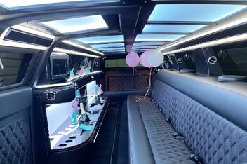 West Jordan Limousine Interior